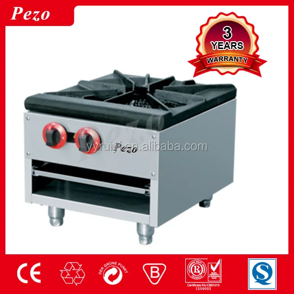 
COMMERCIAL HOTEL STAINLESS STEEL SINGLE GASS TABLE TOP BURNER 