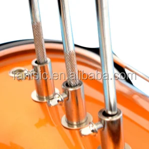 Shine orange drumset for children