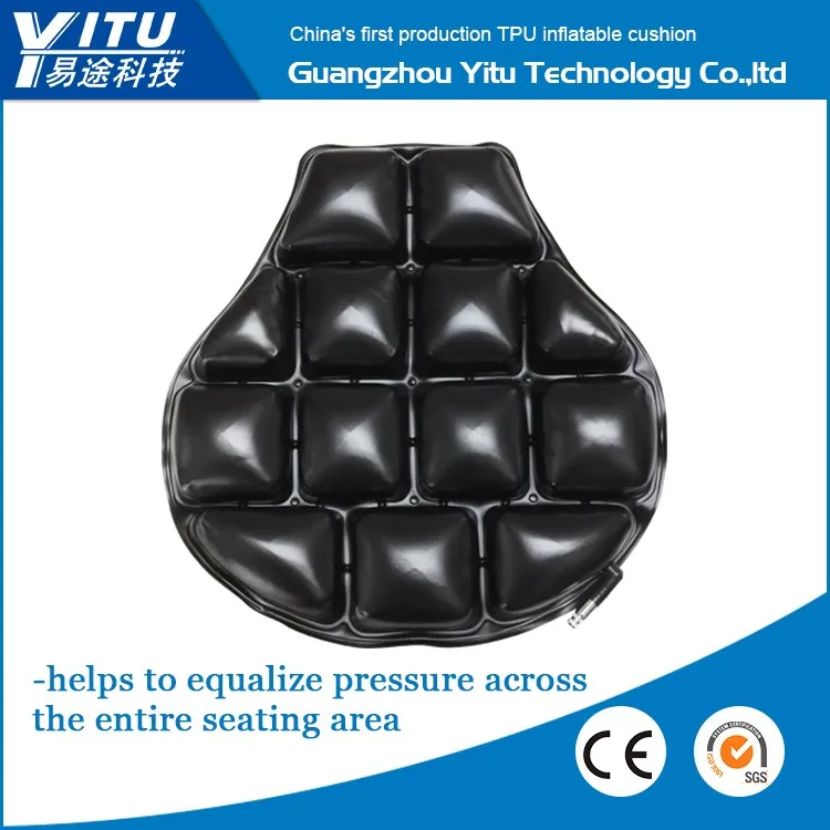 Offer more comfortable riding Motorcycle air gel seat  cushion and air cushion
