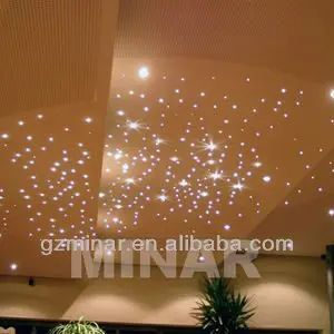 High quality dual ports LED RGBW twinkle illuminator for fiber optic starry ceiling