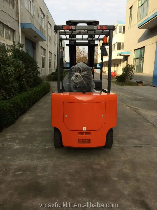 1.5T narrow aisle 4 Wheel battery Forklift truck