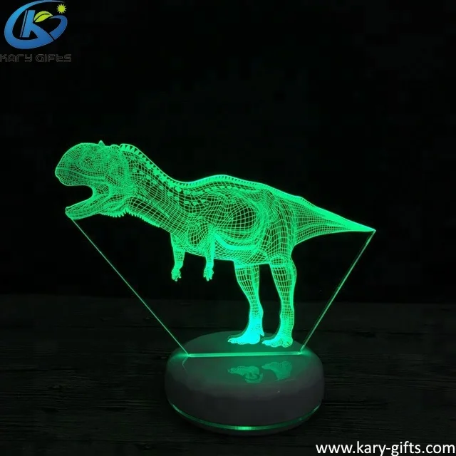 Hot Sale High Quality 3D Illusion Table Lamp Lighting 3D Colorful LED Night Light