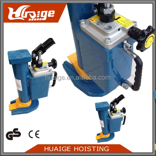 hydraulic track jack oil pressure toe jack