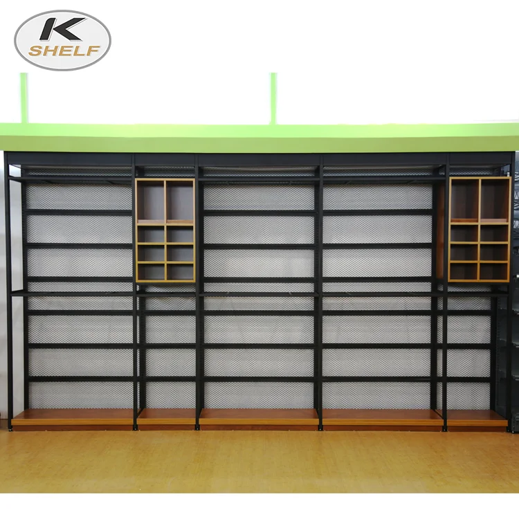 Competitive price supermarket metal storage rack shopping display rack