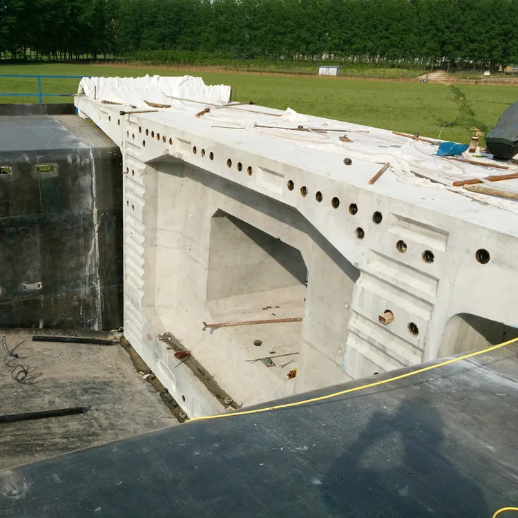 steel metal permanent formwork beam for concrete Precast Bridge Construction Formwork Segmental Box Girder Formwork System