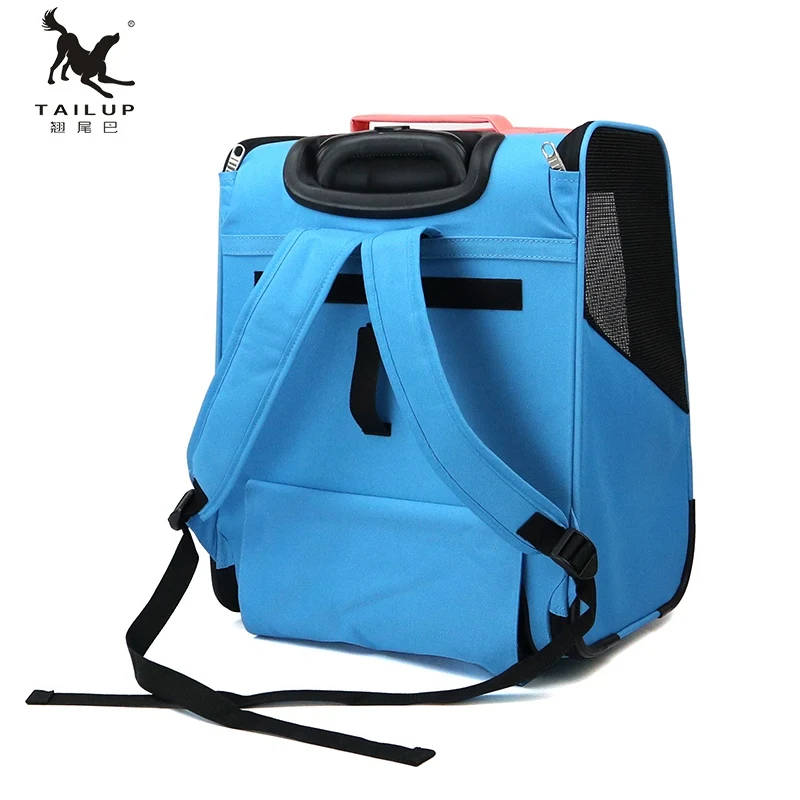 Airline Approved Pet Travel Rolling Backpack Carrier for dogs