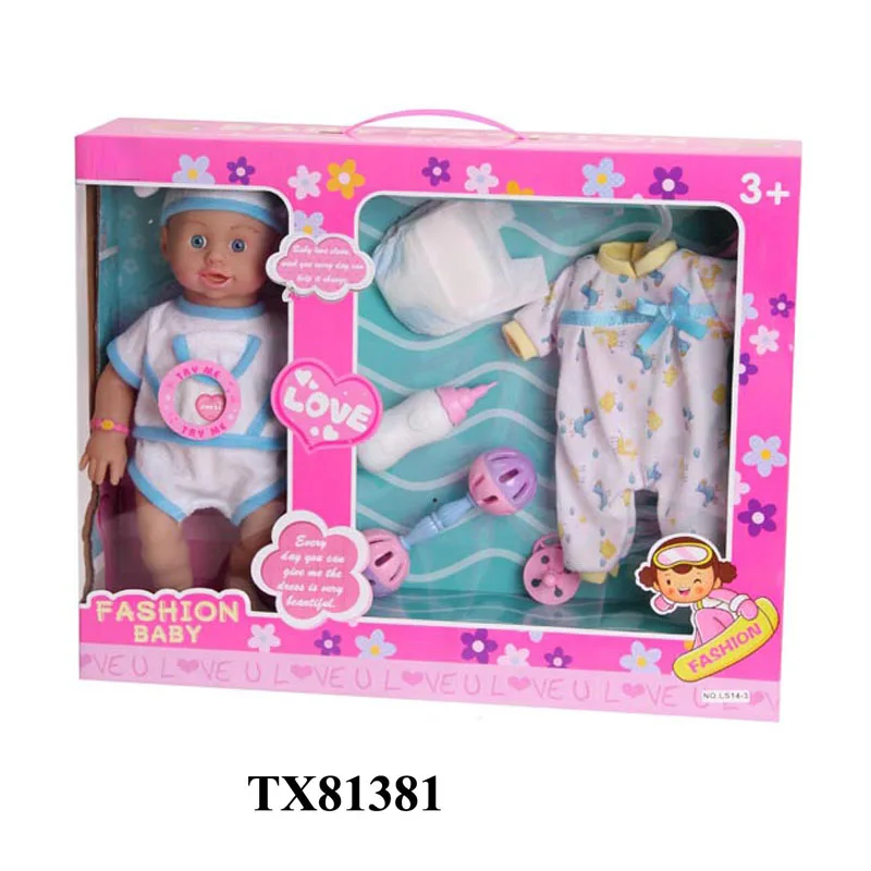 
doll clothing, kids toys doll, baby pee doll 