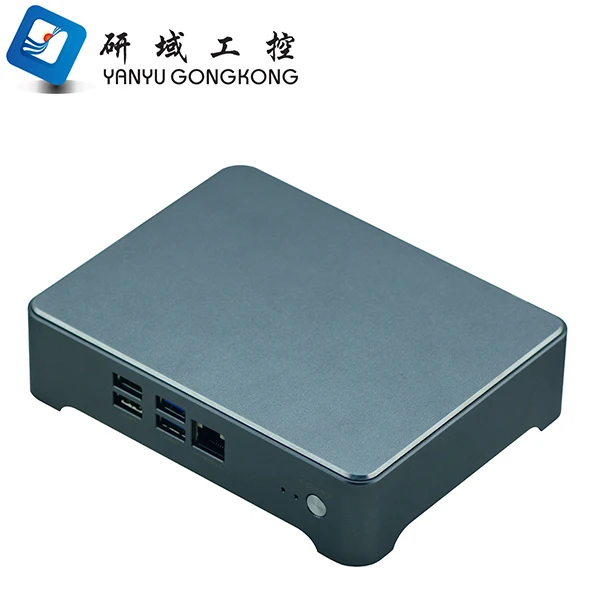 Мини нано-ПК intel nuc I3 I5 I7, Intel Celeron 3855U/ i3 6100U, сервер без вентилятора, нано-ПК