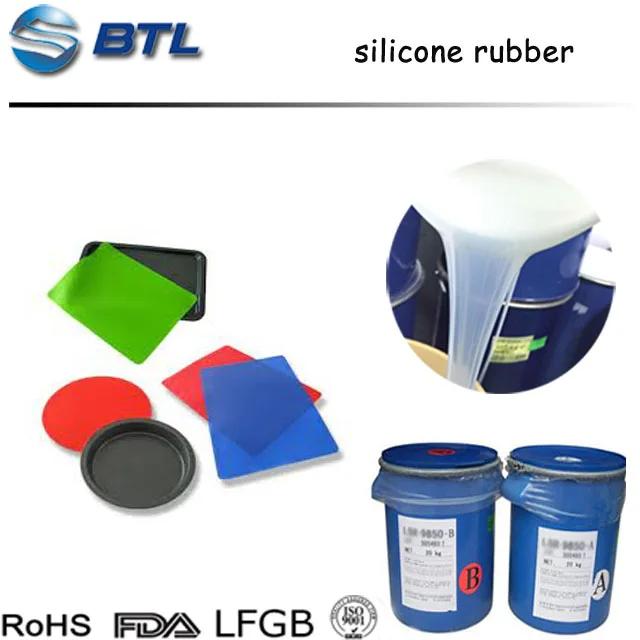 LSR Food Grade Silicone Rubber Mould  Liquid Silicone Rubber Raw Materials BQ62XX