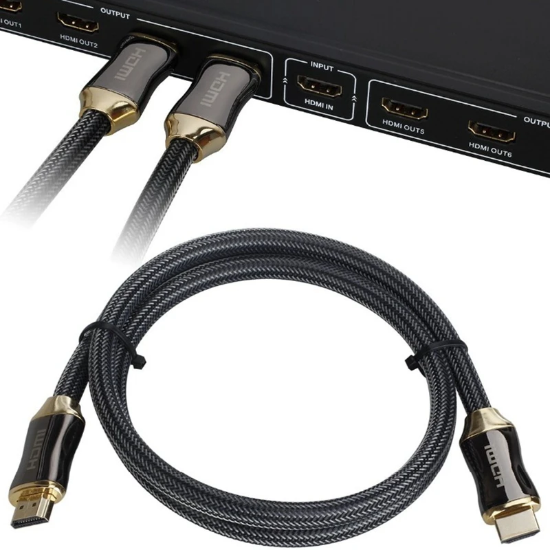 High quality premium 24k Gold Plating  60hz 2.0V 30m HDMI Cable 4K