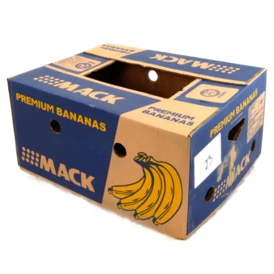 Biodegradable Food Industrial Used Cardboard Banana Packaging Box Sizes