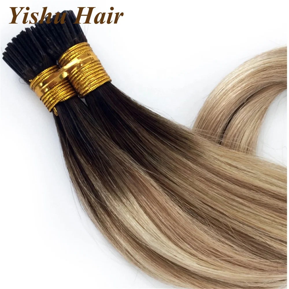 Europe/USA Top sale Ombre/piano colour Italy Keratin U/I/Flat tip human hair extension