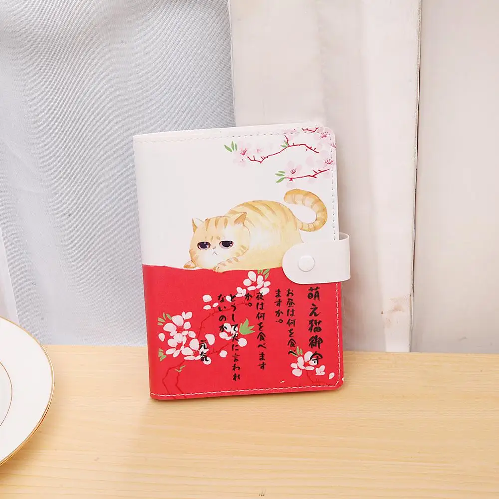 Korea stationery cute weekly planner PU cover mini notebook with CMYK printing for kids