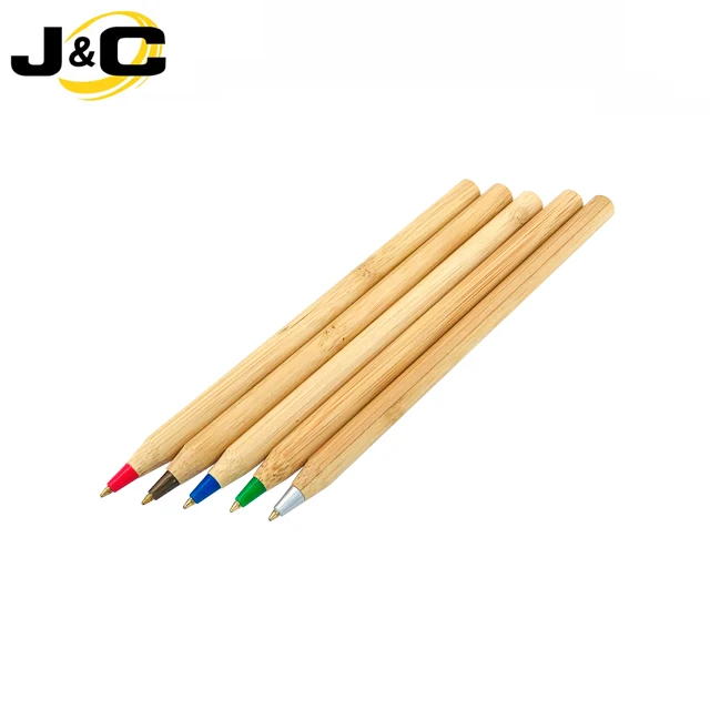 
High quality eco friendly bamboo ballpoint pen with laser logo 