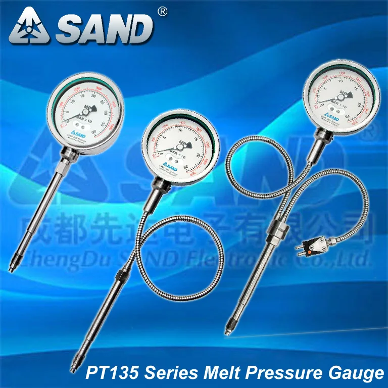 SAND PT135 High temperature melt pressure gauge for plastic extrusion