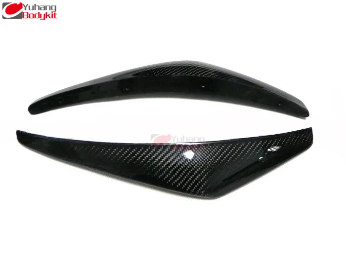 For 2002-2005 Fairlady Z33 350Z Nismo Version 2 Style  Carbon Fiber Front Bumper Canard