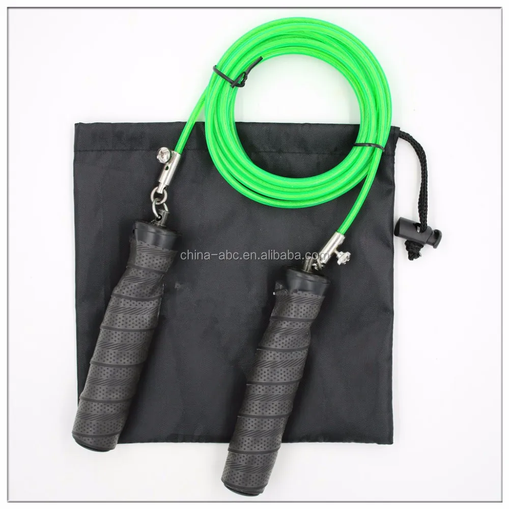 High speed ball bearing Crossfit Jump Rope 3 meters sweat absorbing bandage Skipping Rope