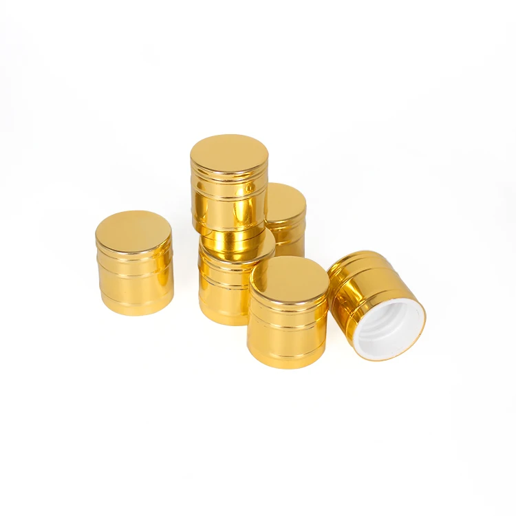 Оптовая продажа, Заводская поставка, индивидуальный алюминиевый пластиковый флакон для духов с винтовым горлом, бамбуковый колпачок 50 мл