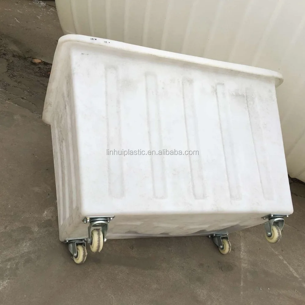 450 Ltr Heavy Duty Crate made for manufacturing plant by LLDPE rotomoulding technique