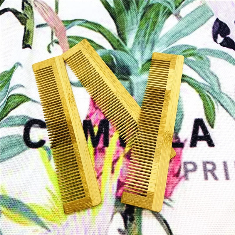 Handcrafted Neem Wood Comb Non Static Eco-friendly Great for Scalp and Hair health bamboo natural comb