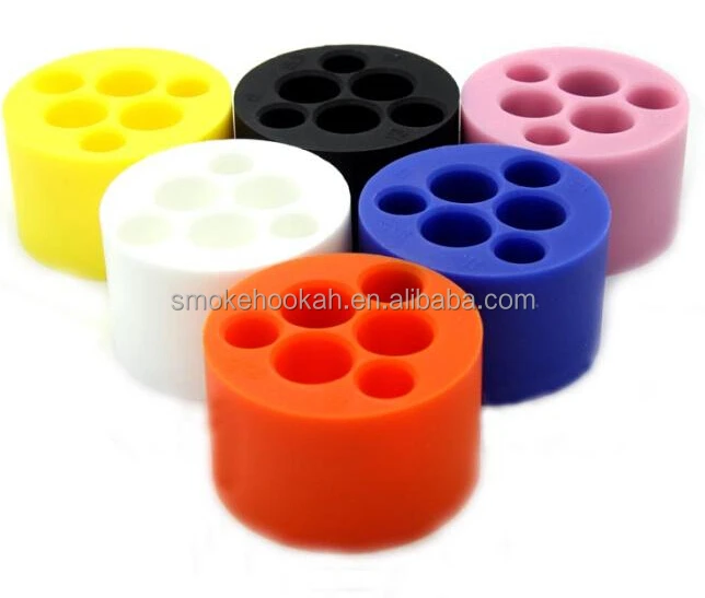 low price Multifunctional e cig silicone display, vaporizer rubber holder in stock