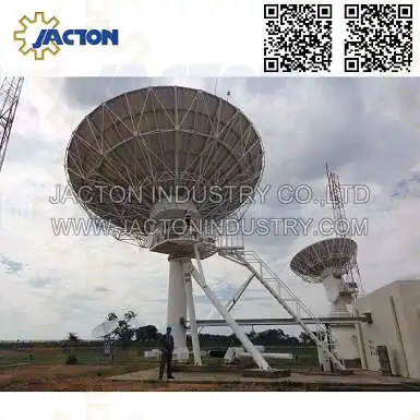 precision elevation screw jack systems azimuth and elevation positioning solutions in satellite communication