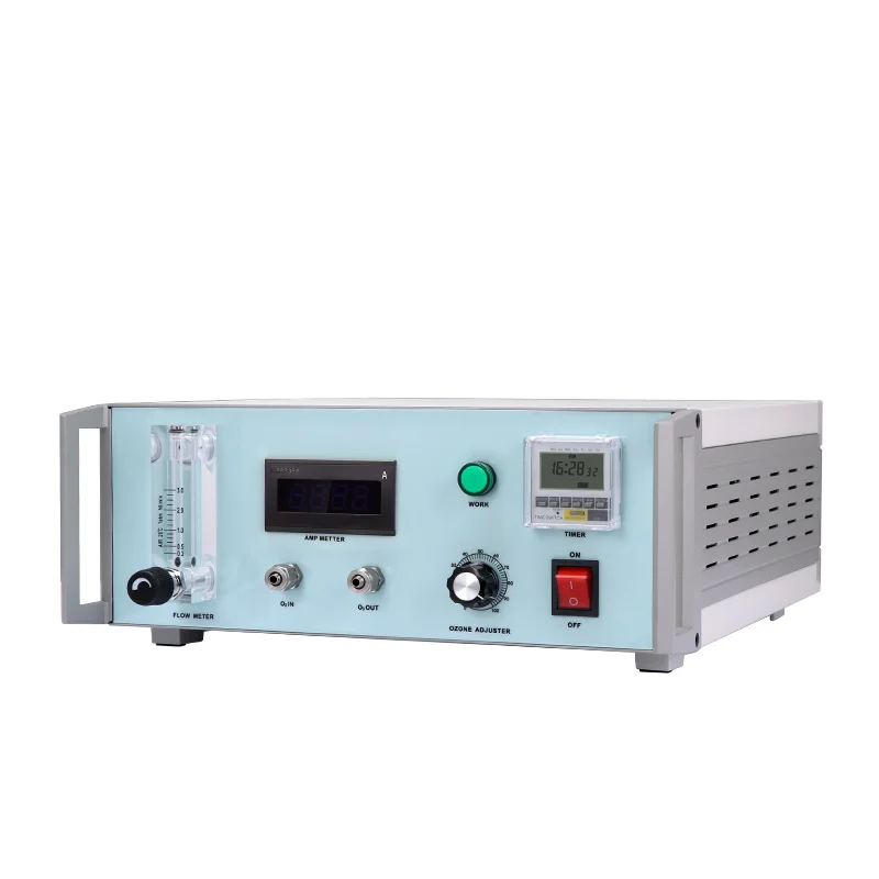High stability 2-5l/min oxygen feed 5gh ozone therapy machine medical lab ozone generator