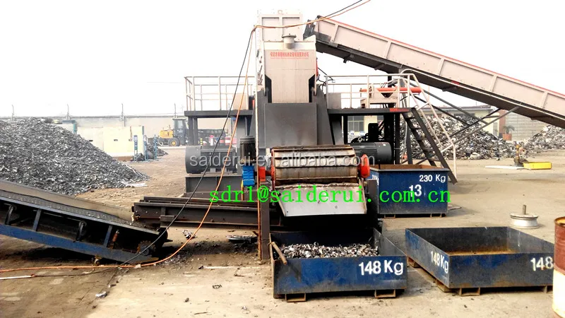 Small hammermill for aluminum recycling