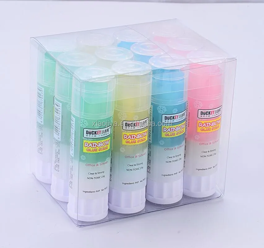 Duckey Красочные нетоксичный сильный клей pvp клей-карандаш