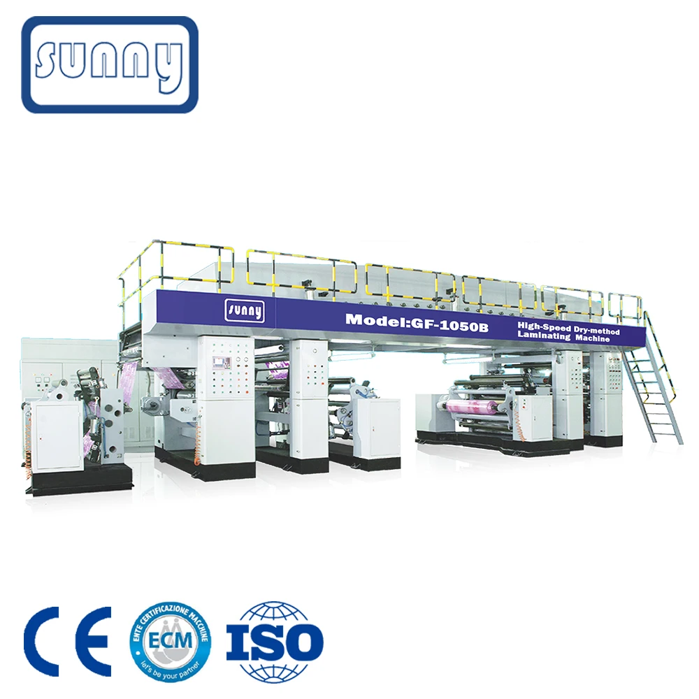 
Dry method mirror film lamination machine for BOPP CPP PE PET NYLON 