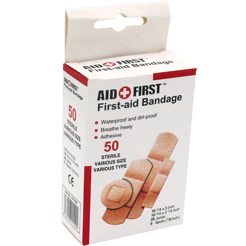 
China Supplier Medical Elastic Adhesive Bandage / First Aid Plaster 