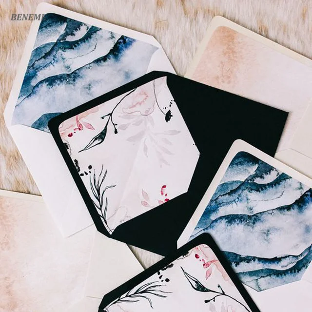 Small Size Delicate Mini Custom Printed Padded Coin Envelopes Cheap