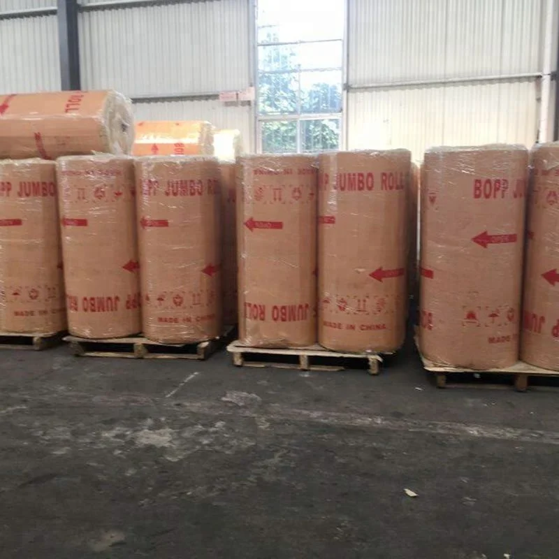Прозрачная Bopp-лента в рулоне, BOPP-пленка на водной основе, акриловая клейкая лента в рулоне
