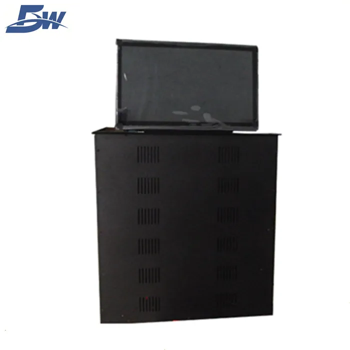 CE Marked Monitor Lift Up System/Motorized LCD Monitor Lift/Electric Computer Screen Lifting Mechanism For Conference Table