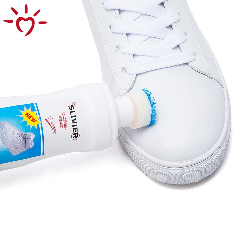 
Use-friendly hagh quality sponge shoe white polish white custom shoe cleaner 