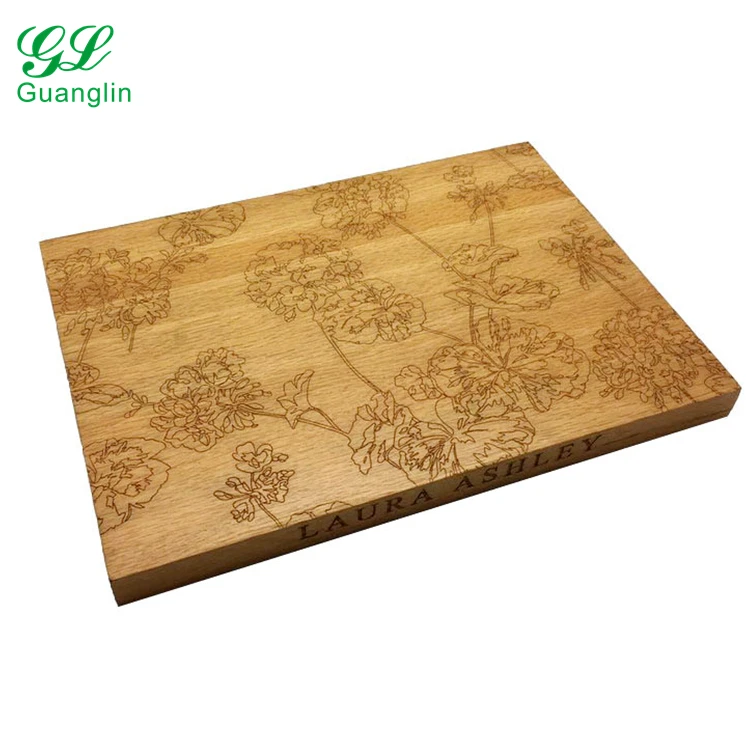
Solid red oak engraved personalized gift cutting board 