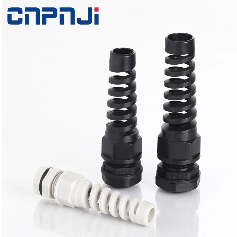 PG Thread Split Type Nylon  Strain Relief Flex Protecting Cable Gland