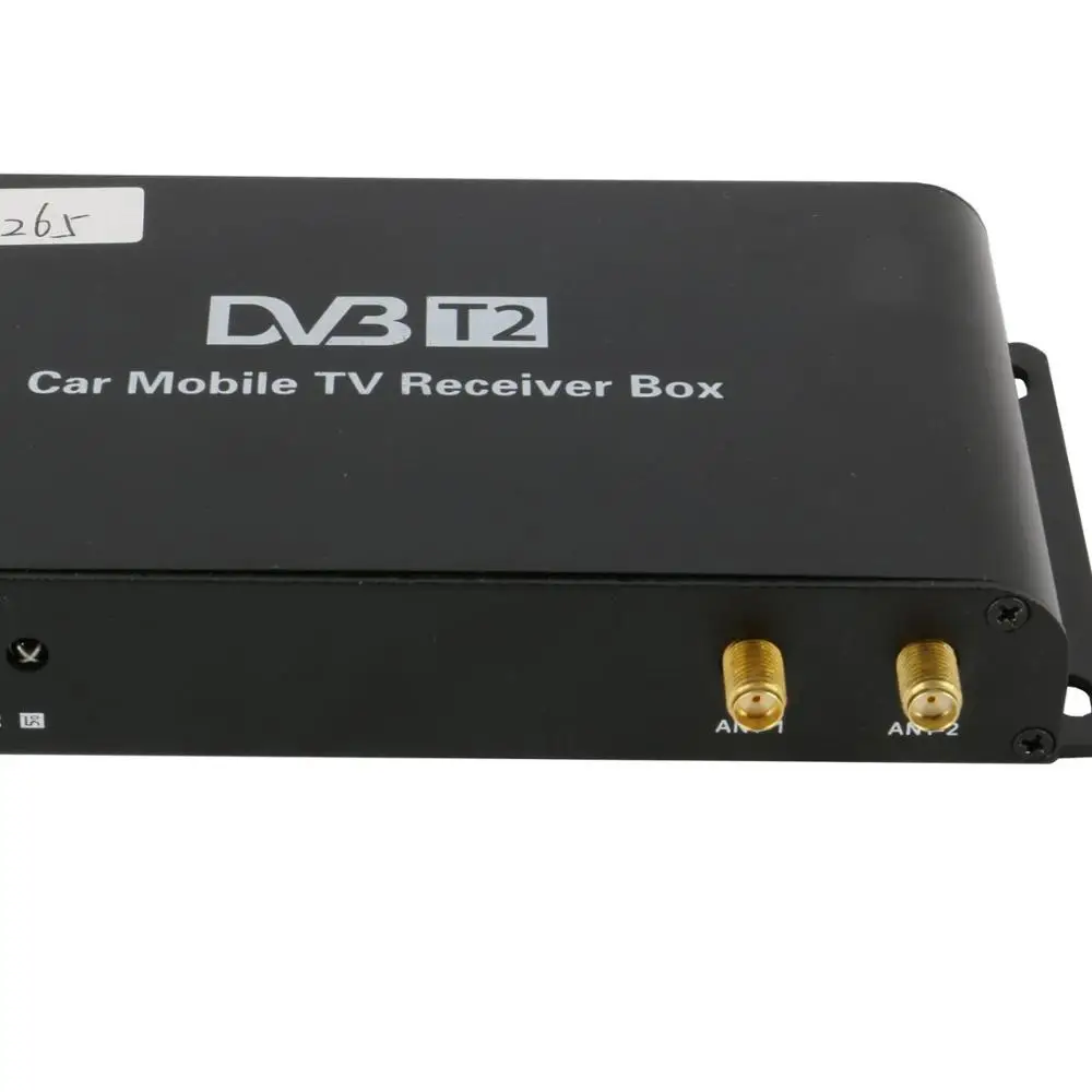 hd car dvbt2 mobile digital tv receiver with h.265 decoding