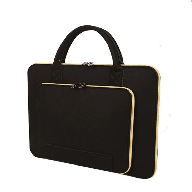 Universal tablet case portable 15.6 inch felt laptop sleeve for notebook