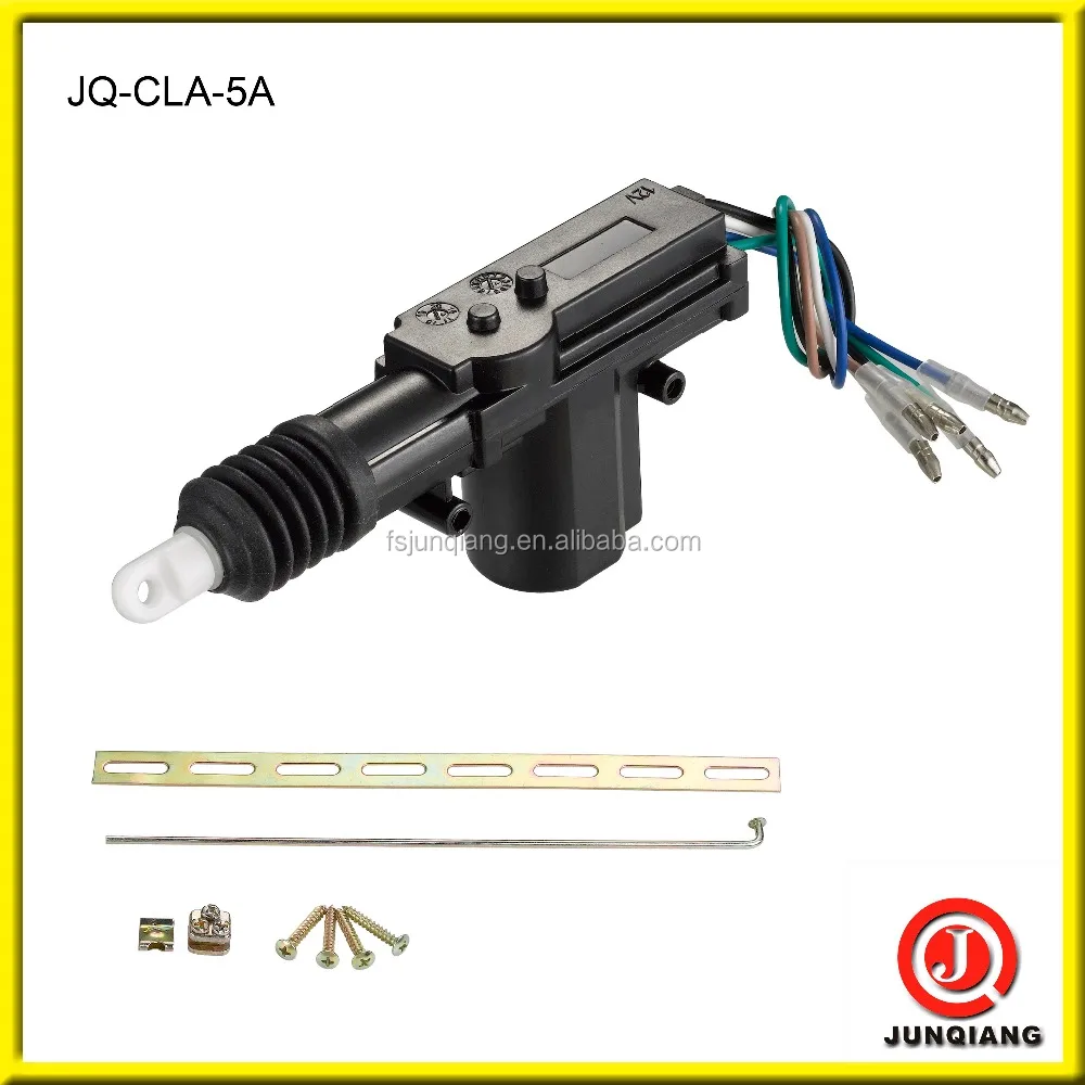 Система центрального замка с приводом пистолета и защитой кабеля