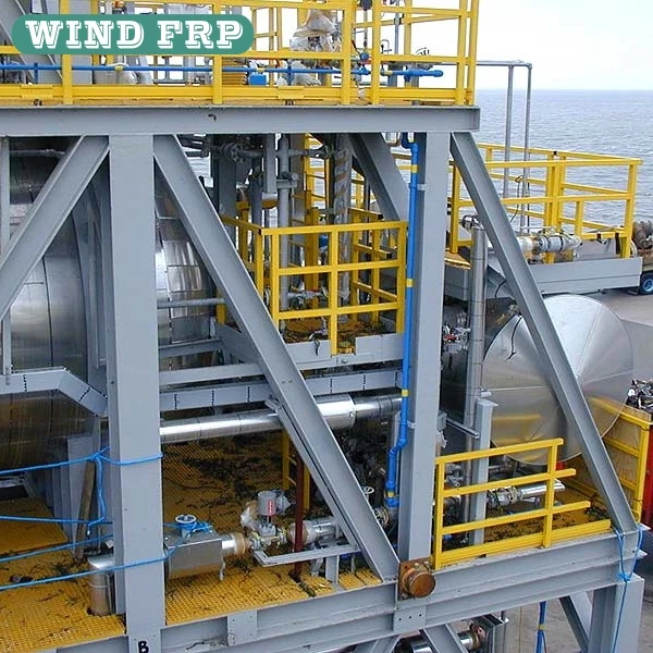 
FRP GRP platform grated floor 