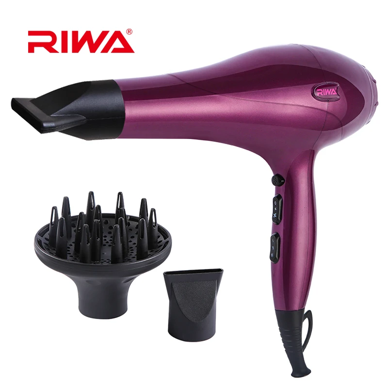 RIWA brand Professional hair dryer salon use AC motor big power 2200W