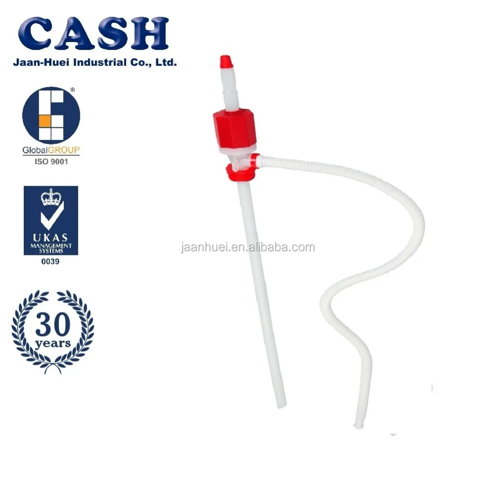 Manual Plastic Siphon Pump for Diesel Fuel, Gasoline, Kerosene, Water