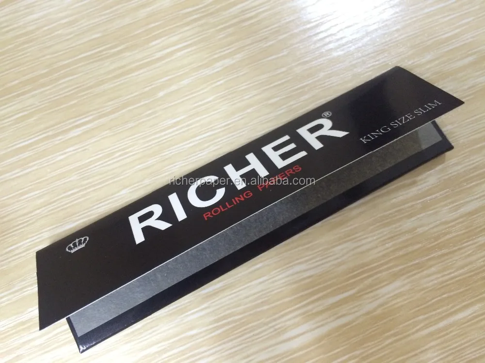 King Size Slim Unbleached 14gsm Hemp Smoking Paper