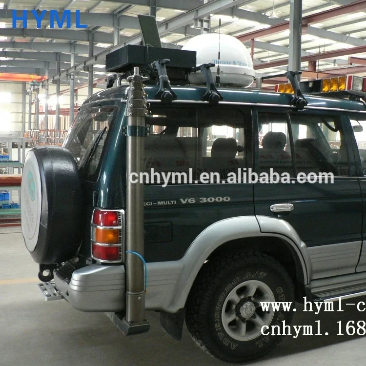 
small special Communication car and Telescoping Mast Tower 