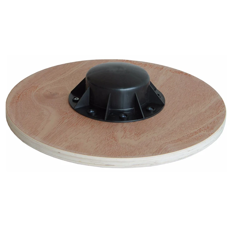 High Quality Body Building Adjustable Plastic Wobble Balance Board Wood/Balance Board