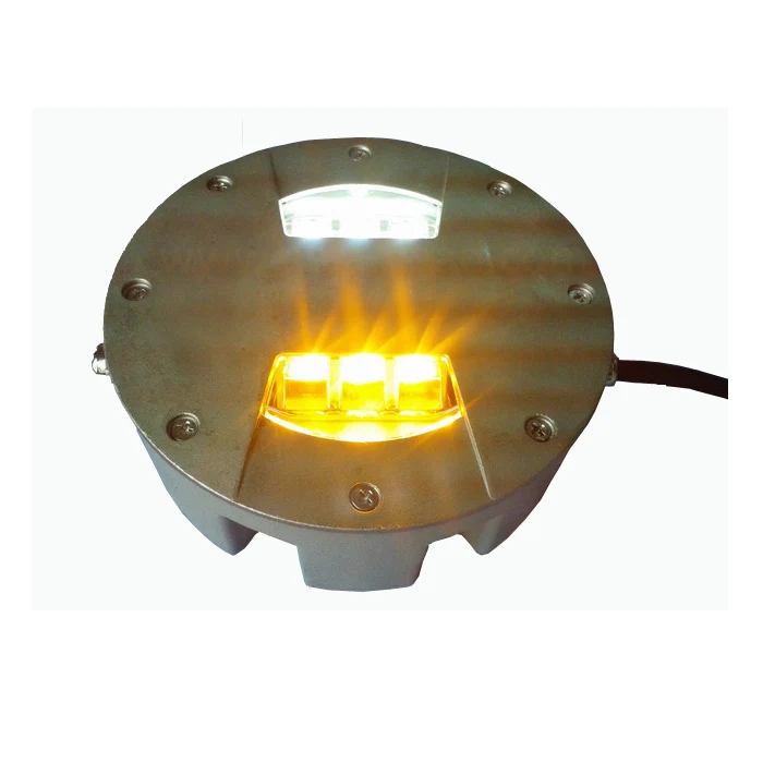 2 стороны светодиодные DC12V алюминиевый туннель руководство дорожный указательный знак света IP68 водонепроницаемый светодиодный стержни дороги проводные