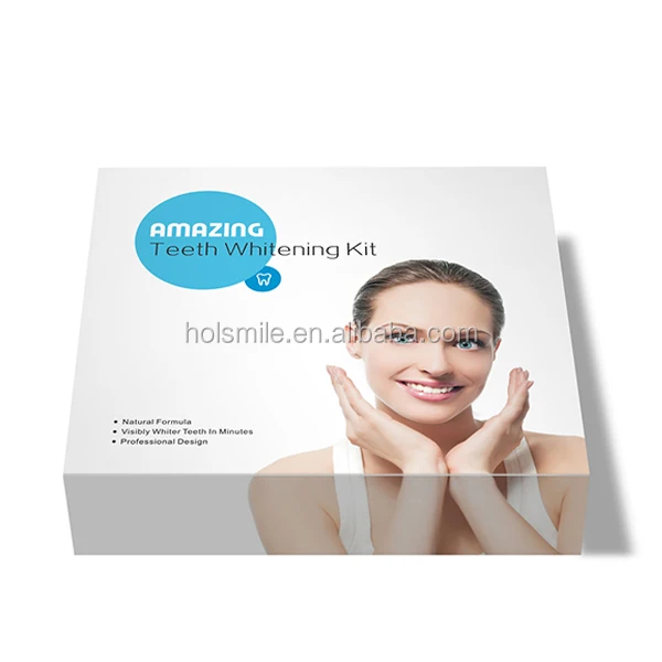 2021 EU market hot sale luxury package teeth whitening kit teeth whitening at home