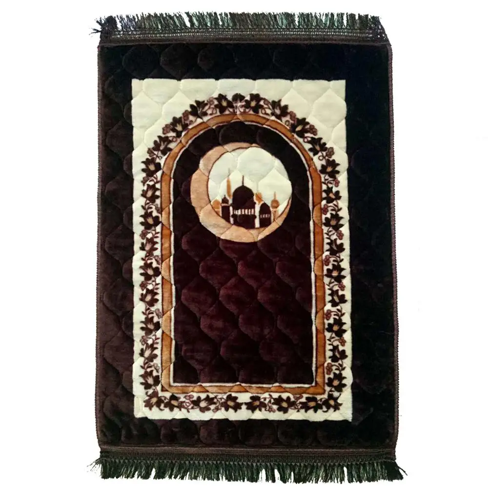 Wholesale mosque quilt thick sponge foam foldable turkey prayer mat