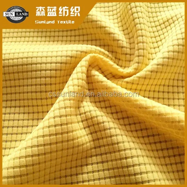 Changshu textile machinery weft knitted for waffle clothing fabric